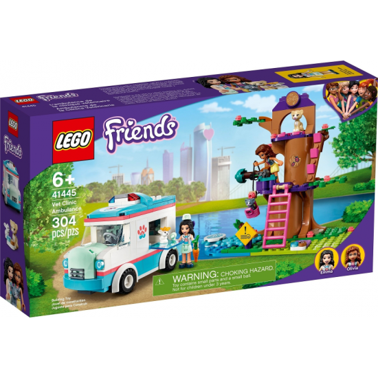 LEGO FRIENDS Vet Clinic Ambulance 2021